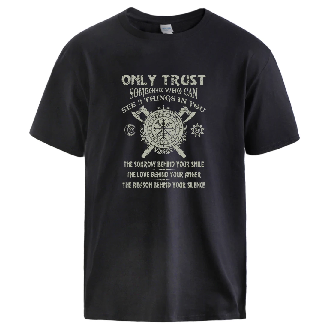 Летние мужские топы футболки с принтом викингов модные спортивные костюмы