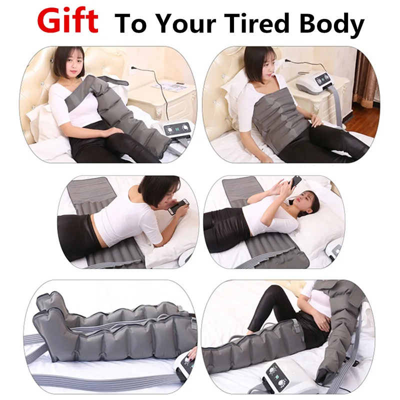 6/4 воздушные камеры компрессионный массажер для ног Вибрационный насос