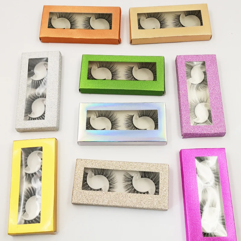 Новинка 2 пары 3D норковые ресницы натуральные длинные накладные драматический