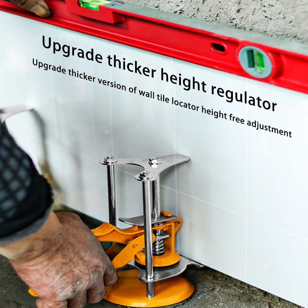 

Portable Ceramic Tile Positioner Anti-rust and Durable Hand Tools Ceramic Tile Height Adjustment Positioner Easy to Use Tool Kit