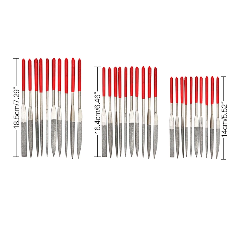 Набор металлических пилок для зубов набор из 10 инструментов полировки резьбы