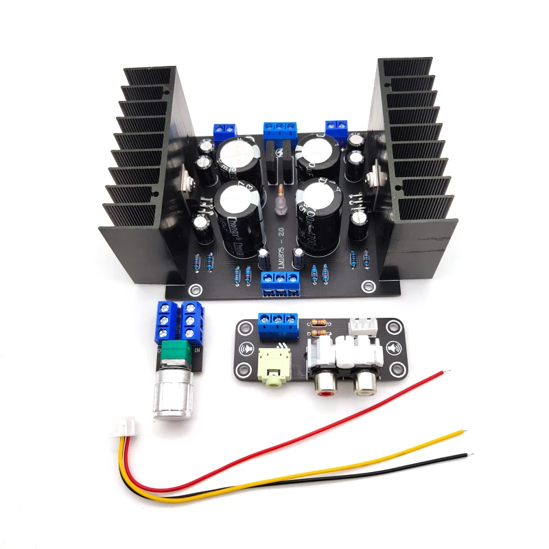 Плата усилителя мощности звука LM1875 Stereo HIFI 2X30W 2 0 двухканальный AC 11-18V | Электроника