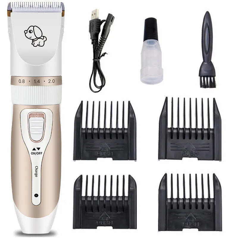 Электрическая машинка для стрижки домашних животных перезаряжаемый низкий