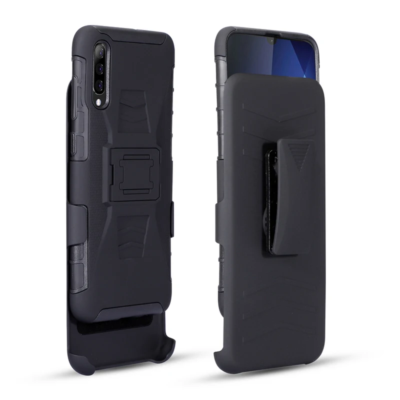 Для samsung Galaxy A90 A80 A70 A50 A40 A30 A20 A20e A10 Future armor, противоударный Гибридный жесткий чехол с зажимом для ремня, противоударный чехол
