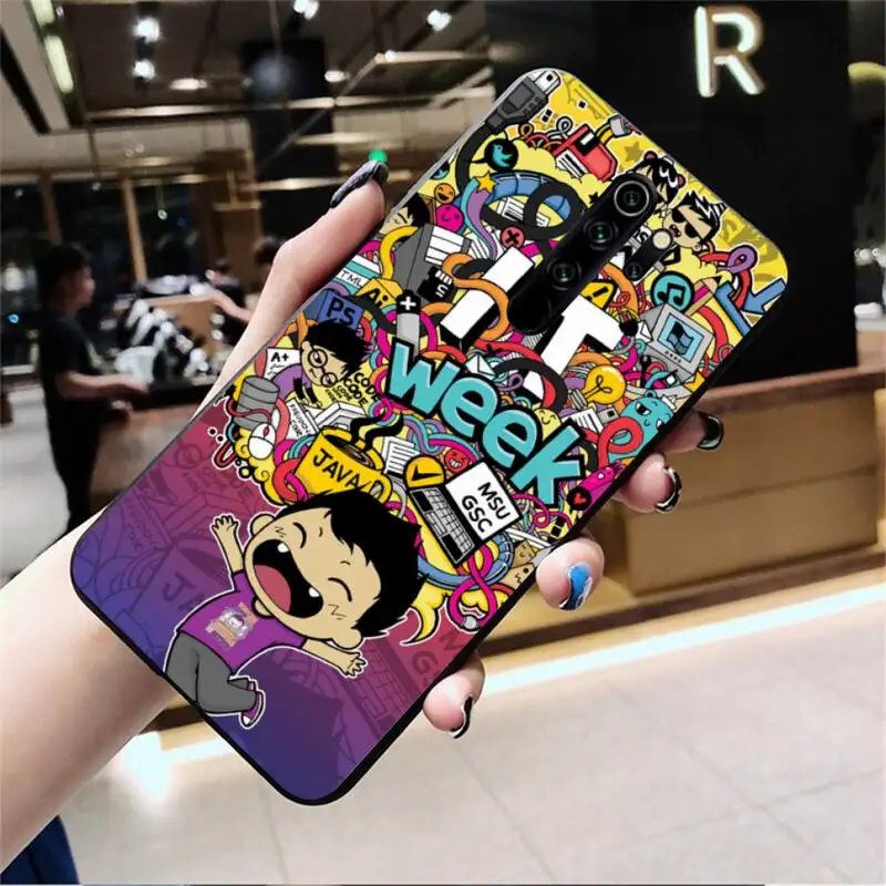Чехол CUTEWANAN для Redmi Note 8 8A 8T 7 6 6A 5 5A 4 4X 4A Go Pro мягкий черный чехол телефона | Мобильные