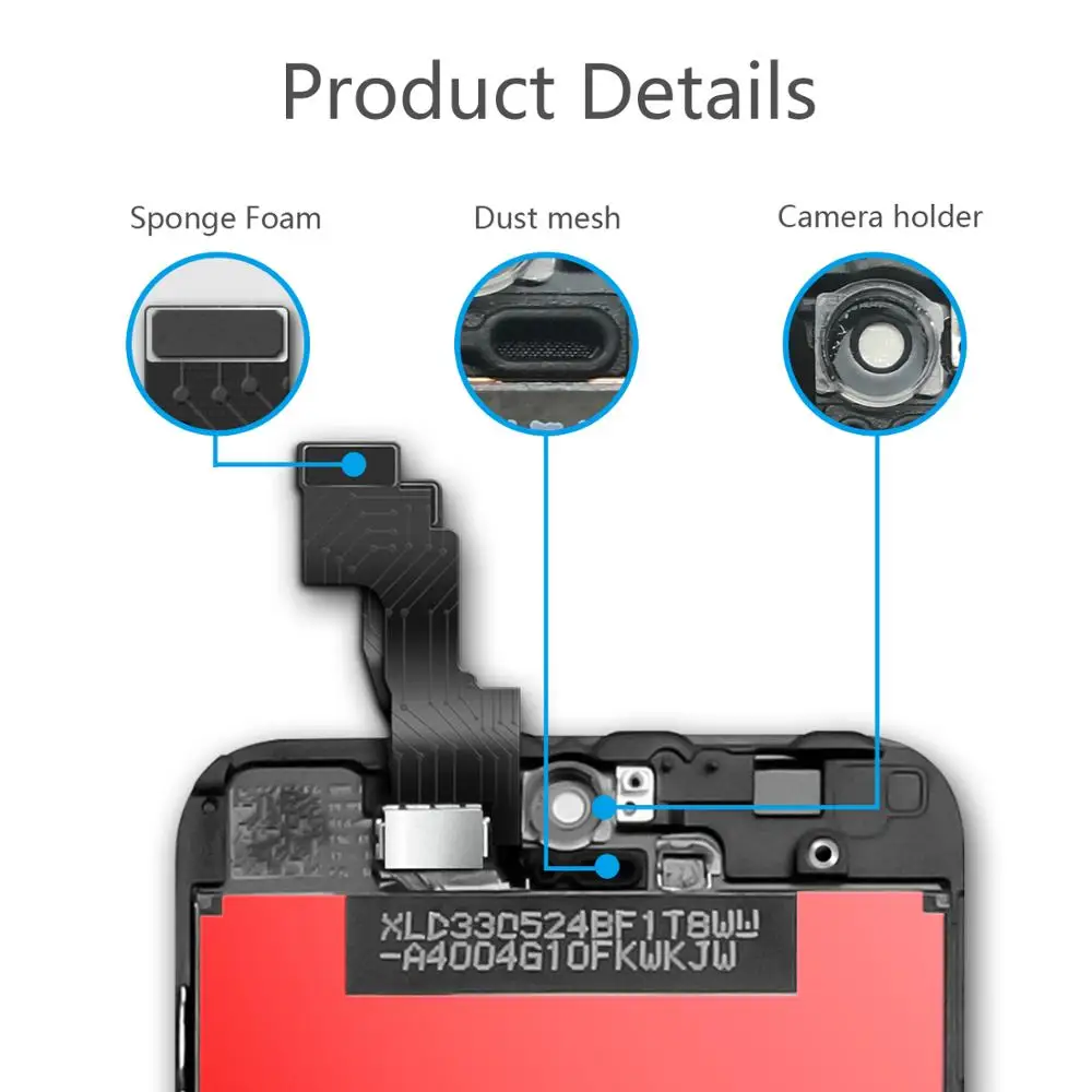 AAA + LCD Pantalla для iPhone 5 5C 5S ЖК дисплей экран замена дигитайзер сборка без битых