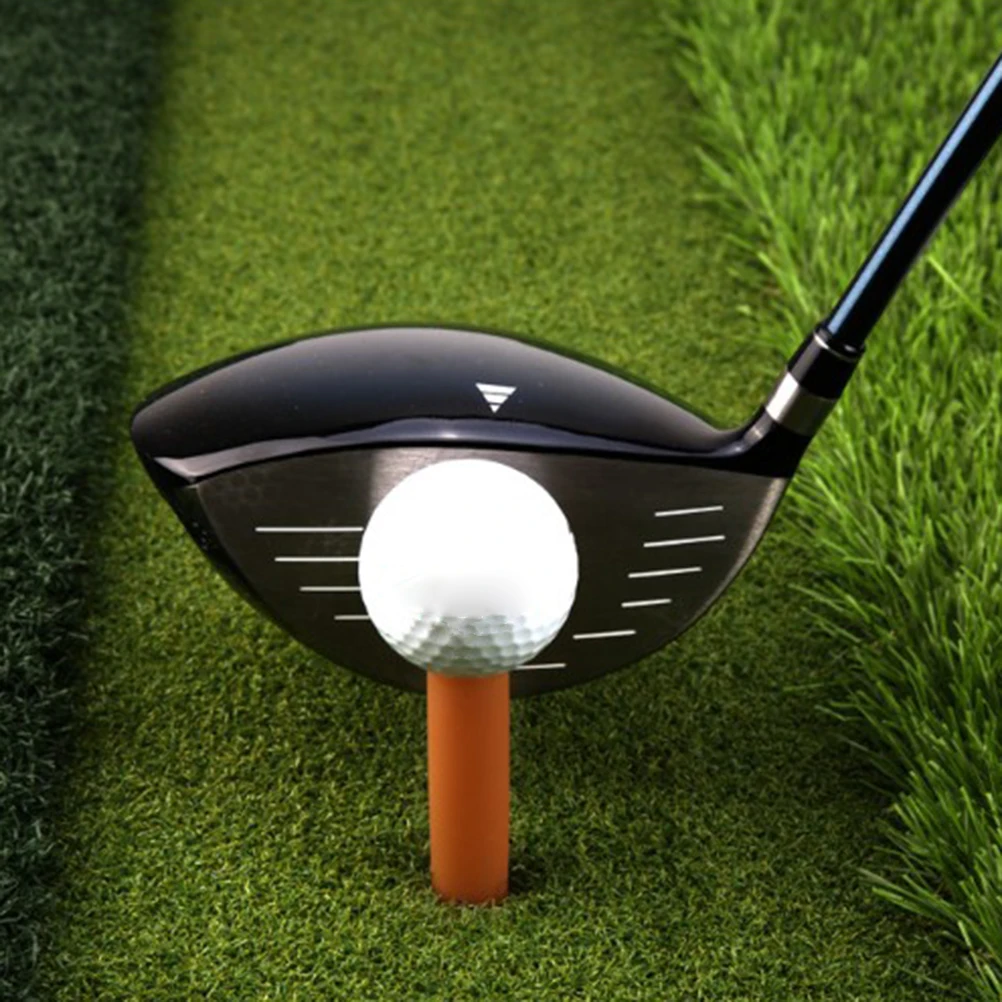 

3pcs Rubber Driving Range Golf Tees Holder Tee Home Training Practice Mat
