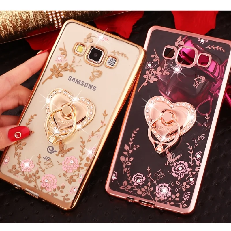 Роскошный чехол для телефона из мягкого термопластика с кристаллами