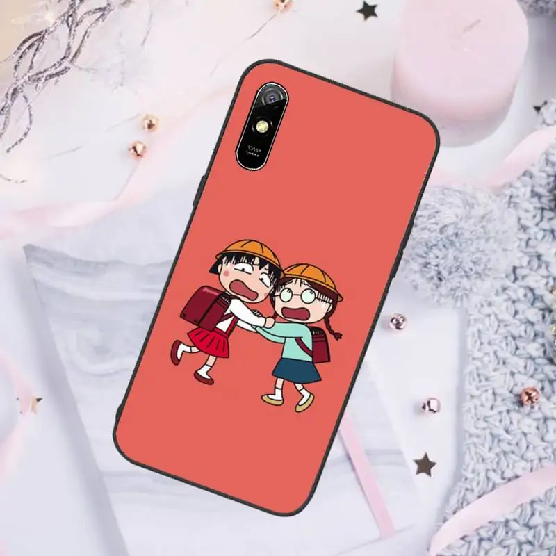 

Anime Chibi Maruko Phone Cases For Xiaomi Mi Redmi Note 7 8 9 pro 8T 9T 9S 9A 10 Lite pro