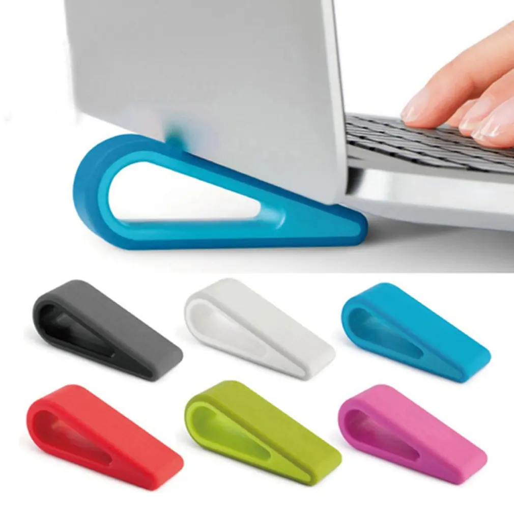 

Fashion Simple Portable Laptop Notebook Tablet Keyboard Risers Stand Holder for Cafes Offices Home School Study Room
