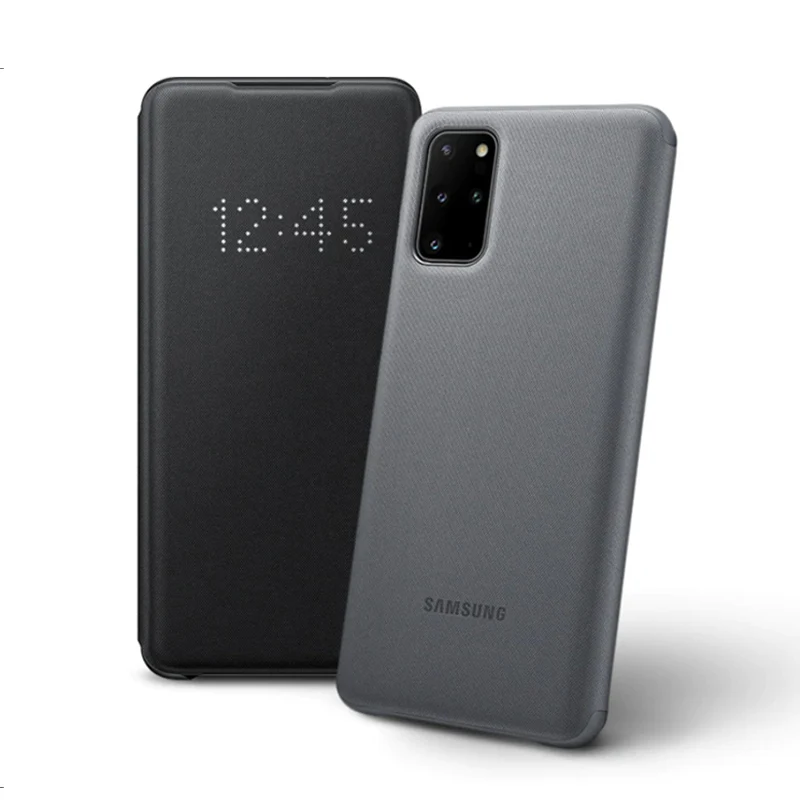 Najtaniej Do Oryginalnego Samsung Galaxy S20 S20 + S20Ultra 5G Obudowa Z Klapką LED Smart Sleep Etui Ochronne All-Inclusive Anti-Fall