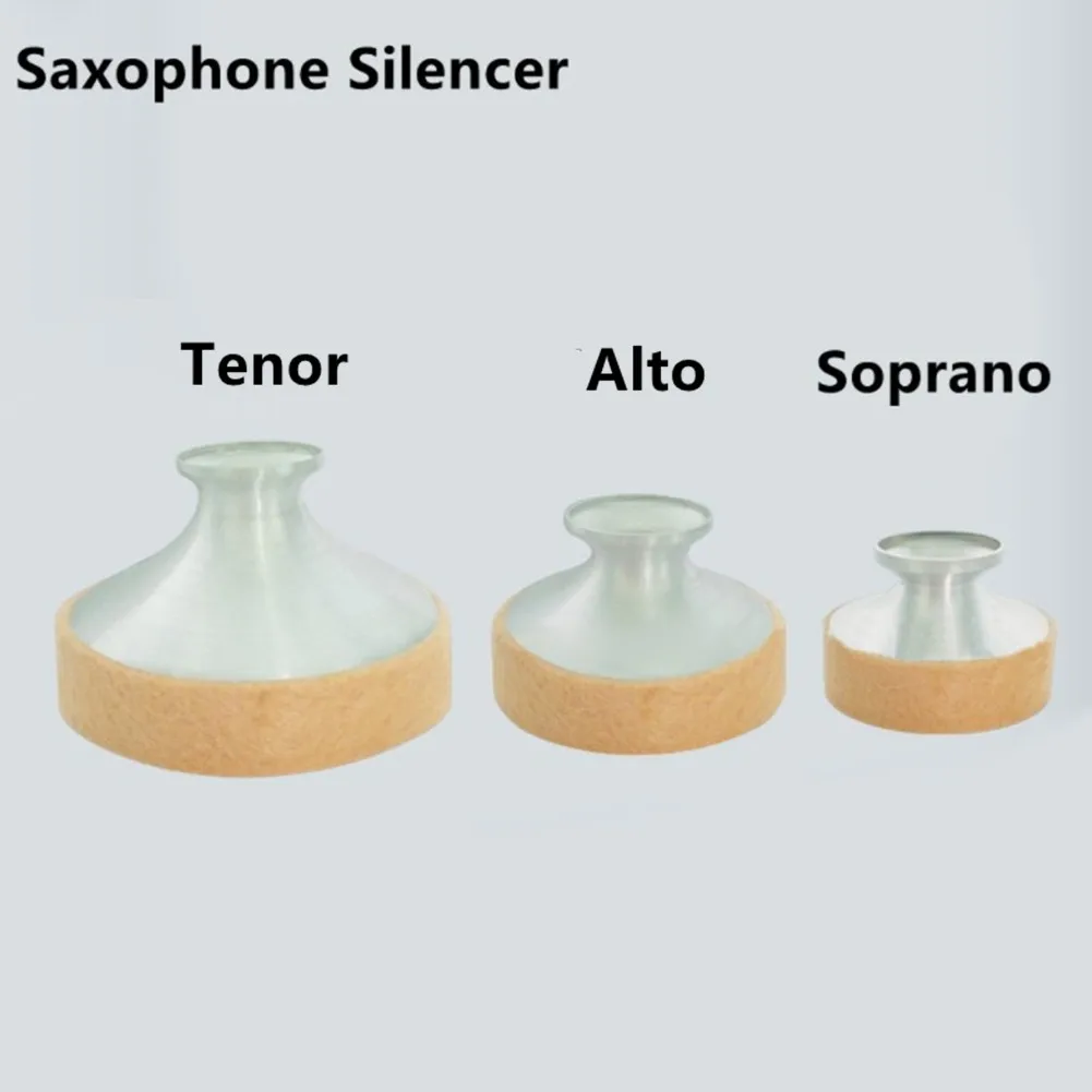 1pc Sax Mute For Alto Tenor Soprano Woodwind Saxophone Mute Sax Silencer Mini Musical Instrument Accessories Parts 2021 New