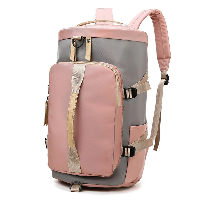 Shoes-Multi-functional Shoulder Backpack Women's Large Casual Travel Handbag Outdoor Sports Gym Bag duffle bag  weekend bag