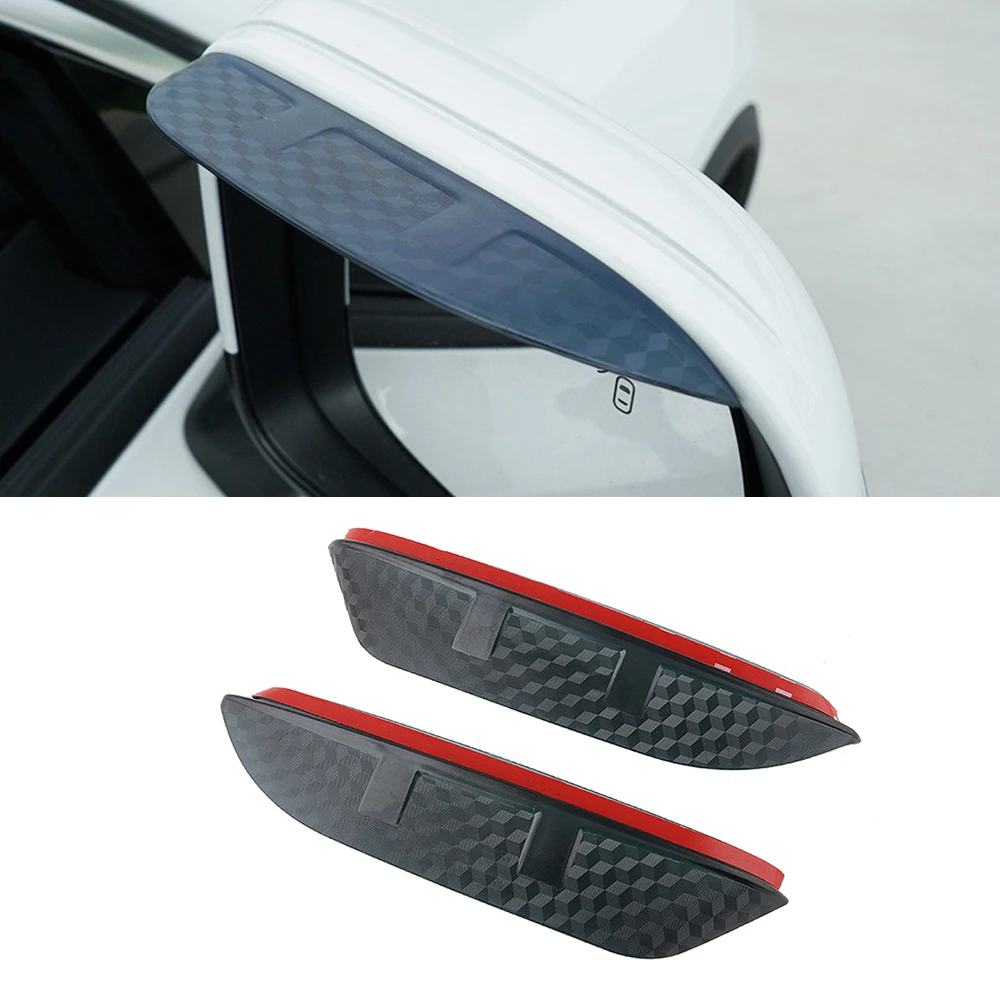 

Для Toyota Avalon Sienna Yaris Vitz автомобильное боковое зеркало заднего вида Дождь козырек из углеродного волокна текстура брови солнцезащитный козыр...