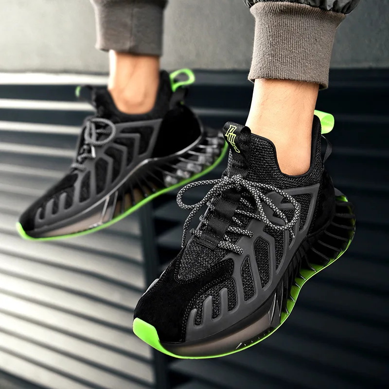 

New Sneakers Men's Running Sport Shoes Air Cushioning Jogging Shoes Male Athletics Marathon Racing Shoes Gym Training Sneakers