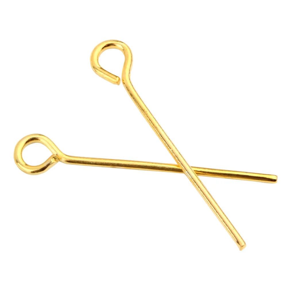 Серьги сделай сам золотого цвета ювелирные украшения 9 форм 20 мм 30 40 в