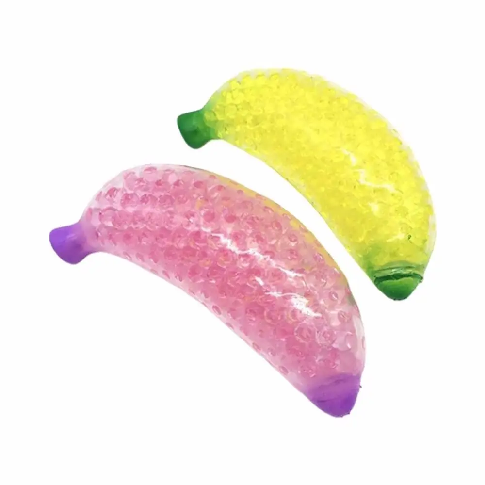 

1Pcs Simulation Fruit Banana Sensory Stress Reliever Mini Ball Toy Autism Squeeze Toys Anxiety Fidget Toys for Adult Kids Gift