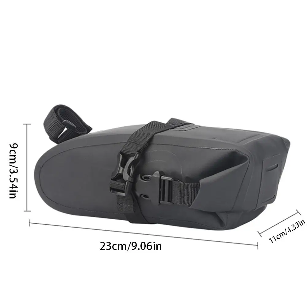

1L Bicycle Rear Bag Bike Waterproof Storage Saddle Bag Seat Cycling Tail Rear Pouch Bag Saddle Bolsa Bicicleta Accessories