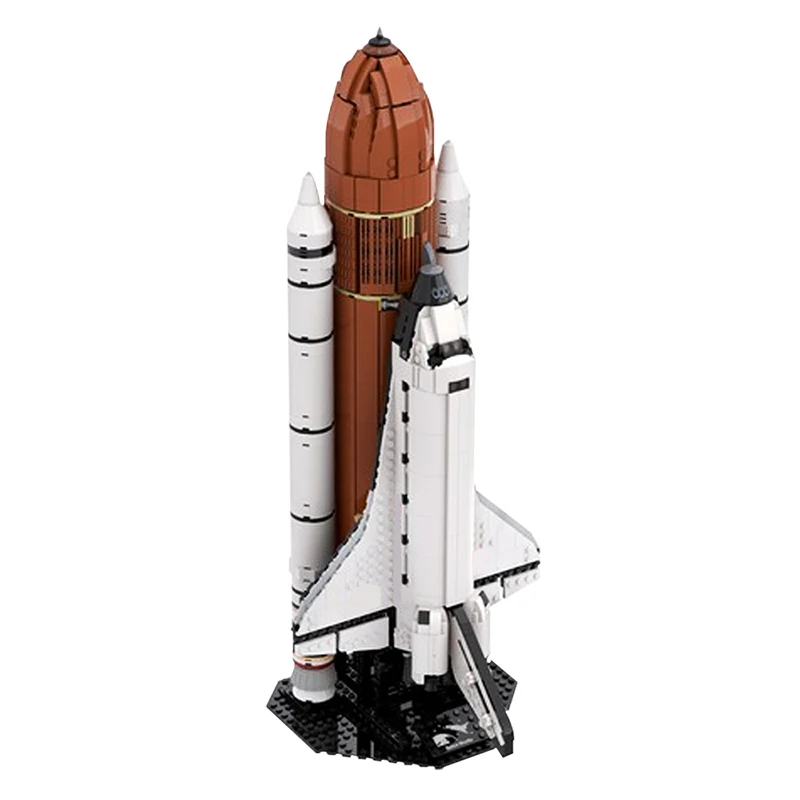 

Buildmoc 16014 City Space high-tech Shuttle Rocket Launch Center Shuttle Expedition Astronaut Figures Building Blocks Toys Gifts