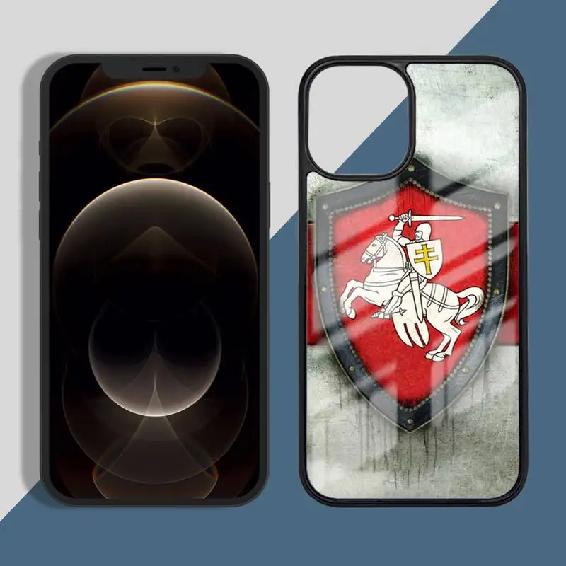 

Belarus flag Phone Case PC for iPhone 11 12 pro XS MAX 8 7 6 6S Plus X 5S SE 2020 XR