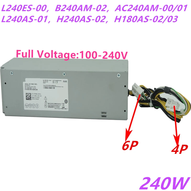 Новый оригинальный блок питания для ноутбука Dell 5050 7050 3250 3660 240W Питание L240ES 00 L240AM 01