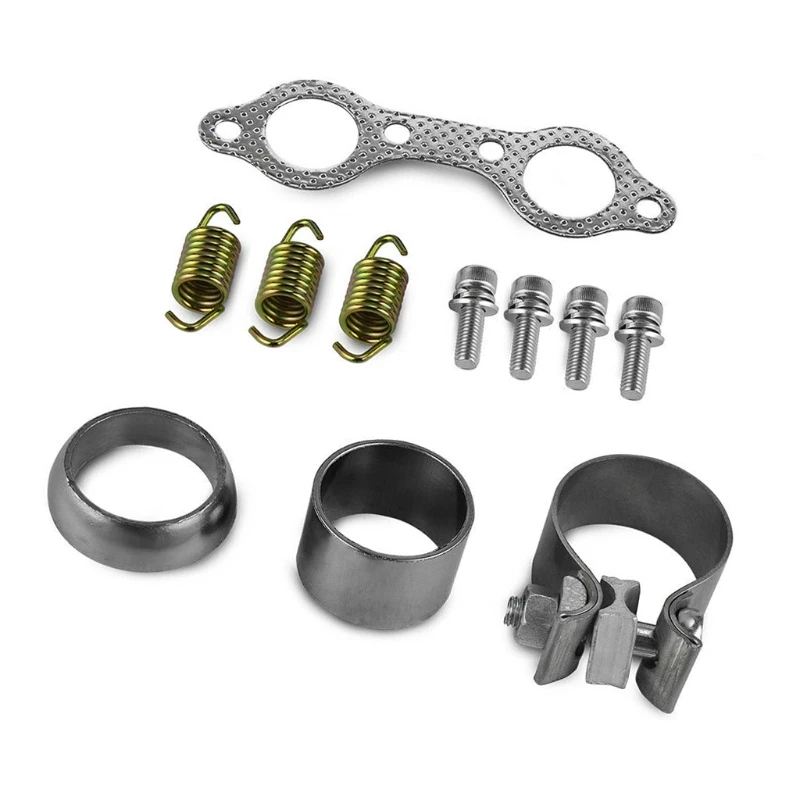 

P82B Exhuast Muffler Kit Clamp Spring Gasket For RZR S 800 EFI INTL 2013-2014
