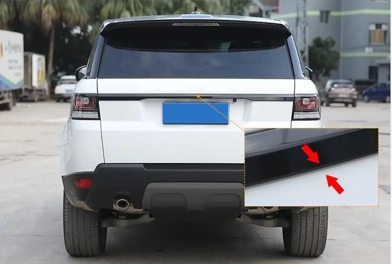 Глянцевые черные хромированные автомобильные аксессуары для Range Rover Sport 2014 2015 2016