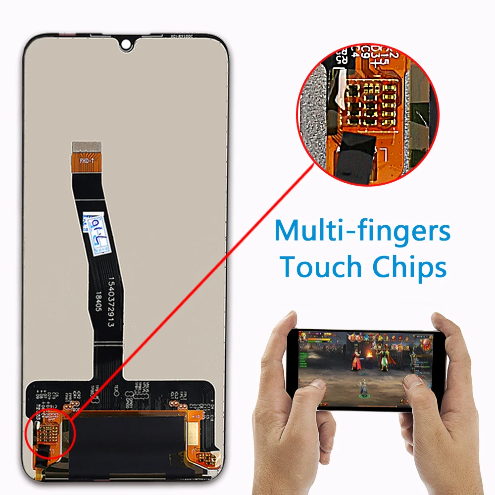 Vancca LCD Display For Huawei Honor 10 Lite Touch Screen 6.21 Inch Digitizer Assembly Replacement Frame 10i | Мобильные телефоны и