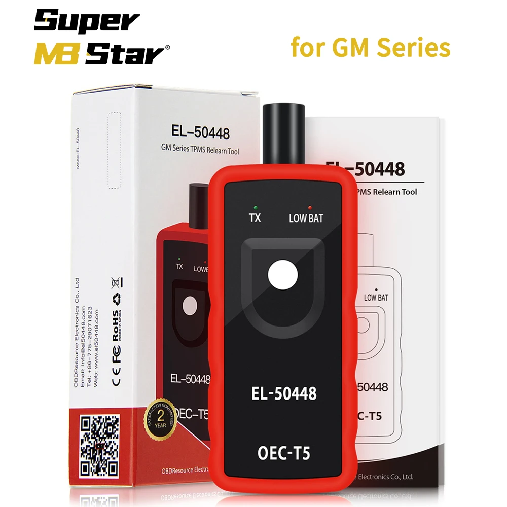 

EL50448 TPMS Relearn for G-M Opel Buick Chevrolet Electronic Tire Pressure Monitor Sensor Reset Tool EL-50448 OEC-T5