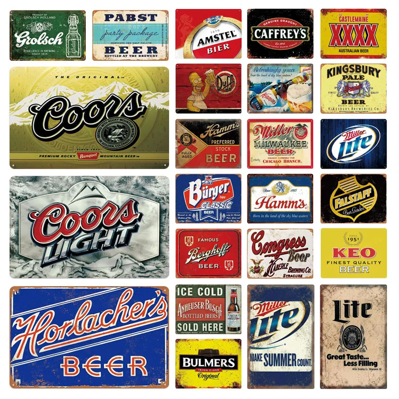 Pabst пивной винтажный металлический оловянный знак ирландский ледяной холодный