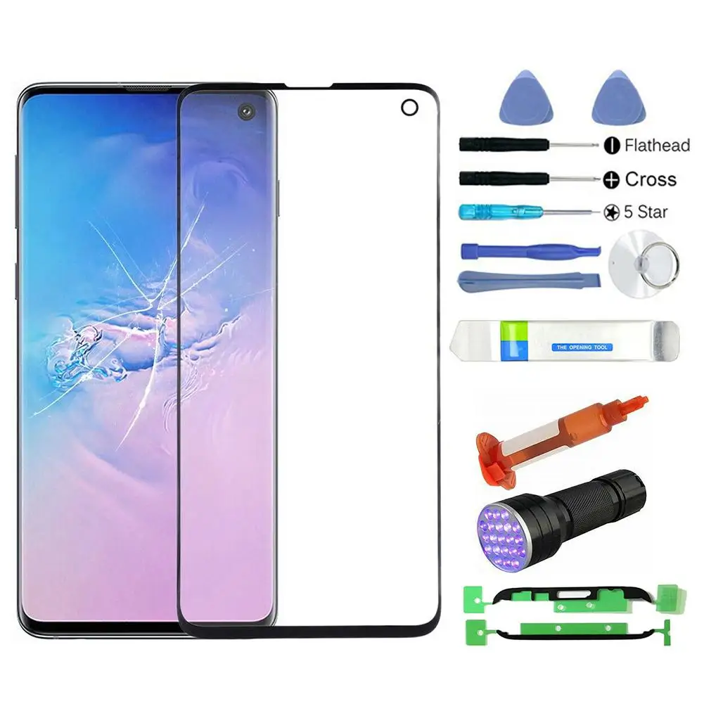Запасной внешний комплект переднего стекла для Samsung Galaxy S8/S9 +/S10e/S10/S10 + Сменные