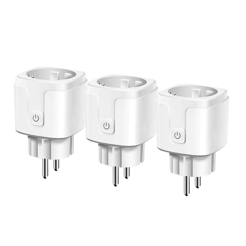 3 pack Умная Wi-Fi розетка с дистанционным голосовым управлением, Беспроводная розетка, Функция синхронизации, совместимая с Google Home/Amazon Alexa/IFTTT - Тип: 3 pack