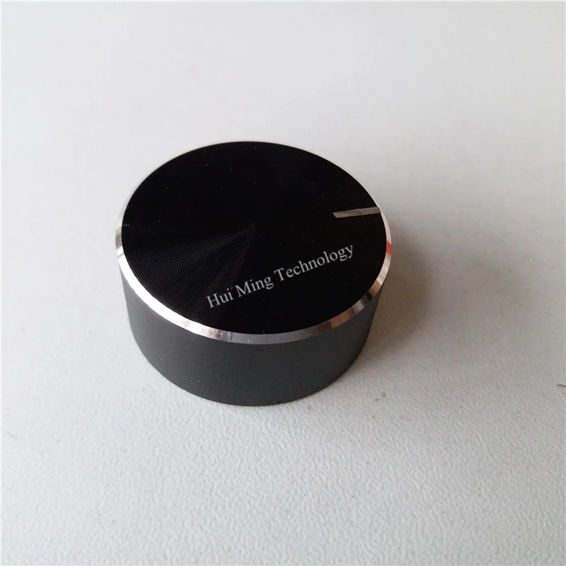 Алюминиевая пластиковая ручка потенциометра 8 шт. гладкая черная 30*13*6 мм D