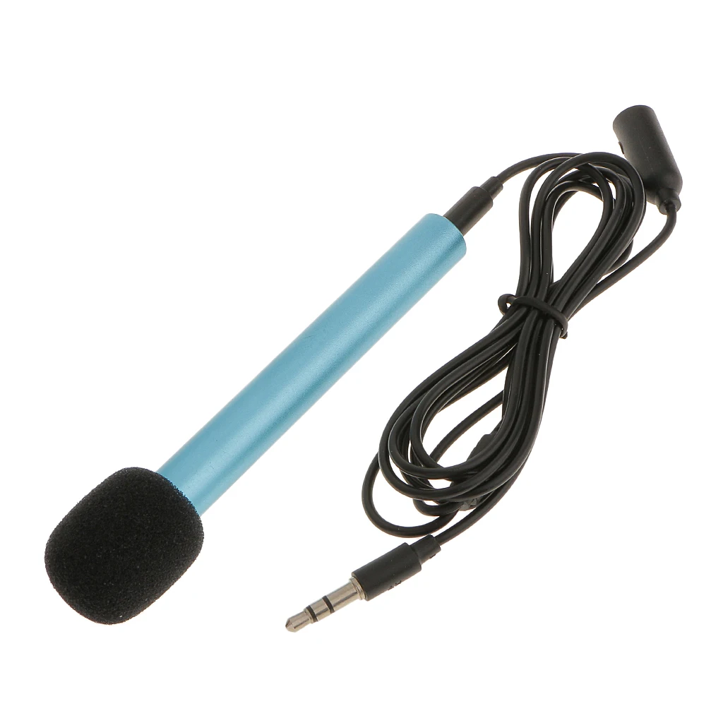 

Portable Mini Singing Karaoke Home KTV Handheld Microphone Mic For IOS Android Mobile Phone Laptop PC Desktop PC Mic Microphone