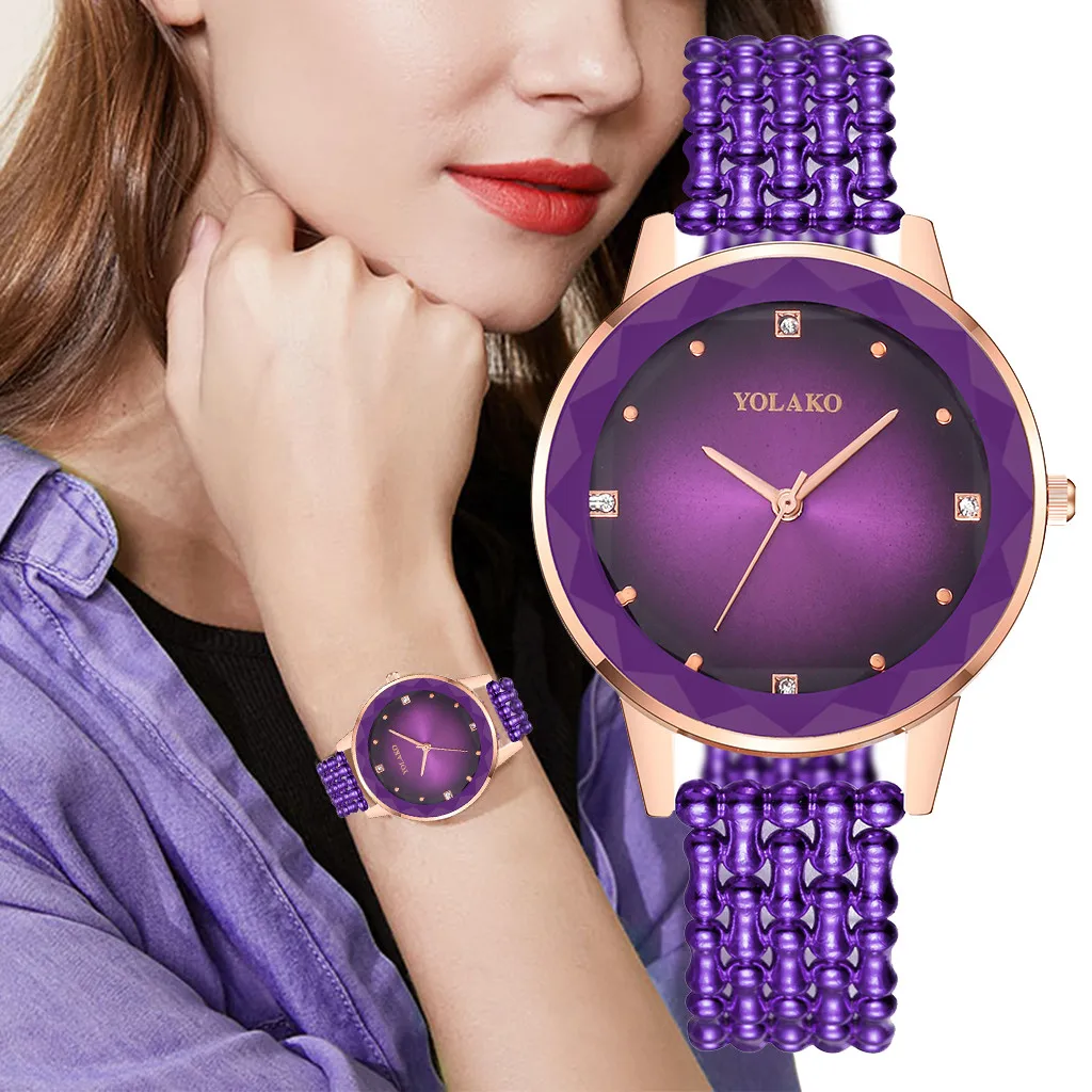 Элегантные женские наручные часы модные с цветком аналоговые кварцевые ремешком