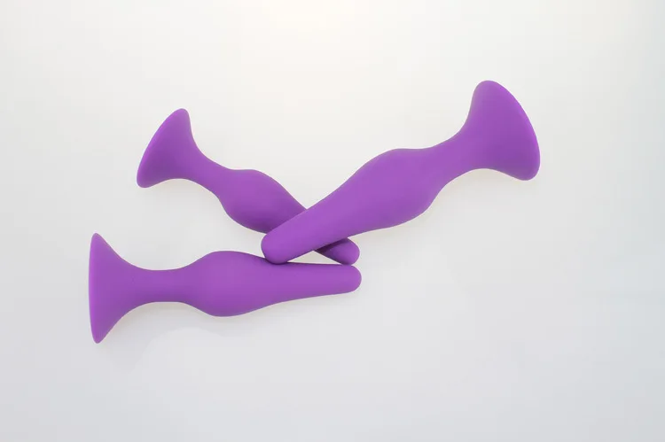 RomeoNight 4 Sizes Silicone Velet Touch Butt Plug Insert Anal Sex Toys Stopper W/ Strong Sucker Adult Products | Красота и здоровье