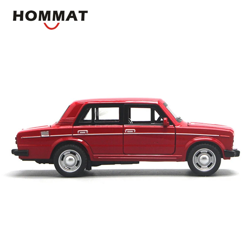 Классическая модель автомобиля HOMMAT 1:32 Масштаб ВАЗ Лада 2106 литые металлические
