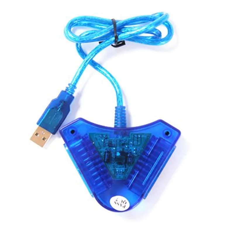 Переходник для джойпада Game USB Dual Player Кабель-адаптер PS2 Playstation 2 игровой контроллер