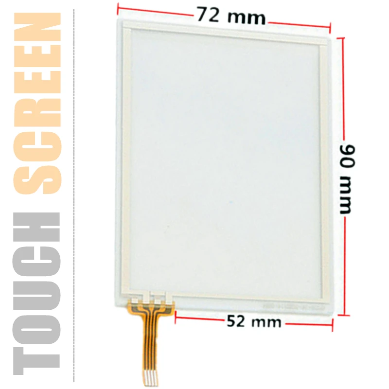 3.8''Inch TouchScreen 90mm*72mm AP036-24-P080114-0084 For BARCODE SCANNERS handheld device PDA Resistance Handwritten Touch |