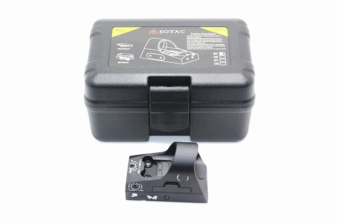 Magorui Тактический ROMEO3 Mini 1x25 винтовочный рефлекторный прицел 3 MOA красный точечный