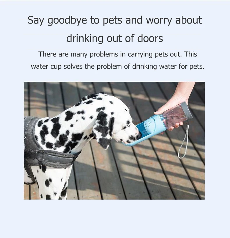Portable Pet Dog Water Bottle Food Feeder Travel Puppy Cat Drinking Bowl Outdoor Dispenser Product | Дом и сад