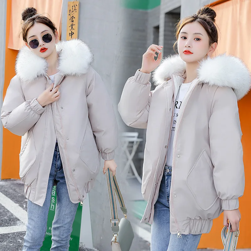 Winter Jacket Clothing for Women Korean Version Cotton Female Loose Thin Thicken
