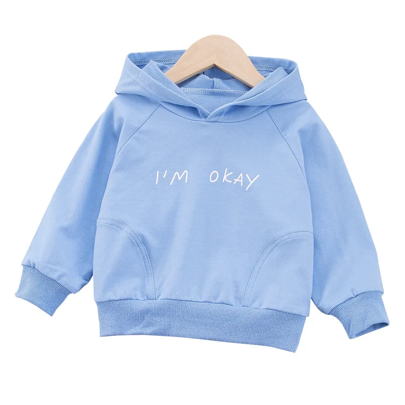 

New Spring Autumn Baby Boys Sweatshirts Children Fashion Cotton Hoodies Toddler Casual Clothes Girls Clothing Kids Sportswear