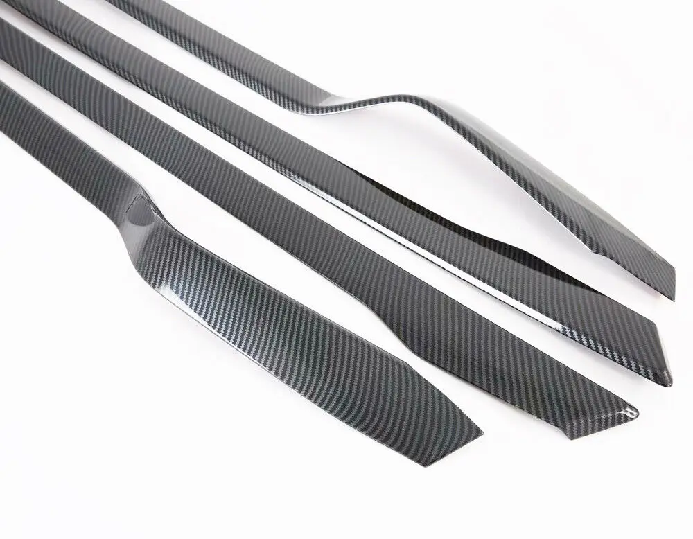 

For Tesla Model X 2019-2016 Interior Side Door Panel Moulding Strips Cover Trim