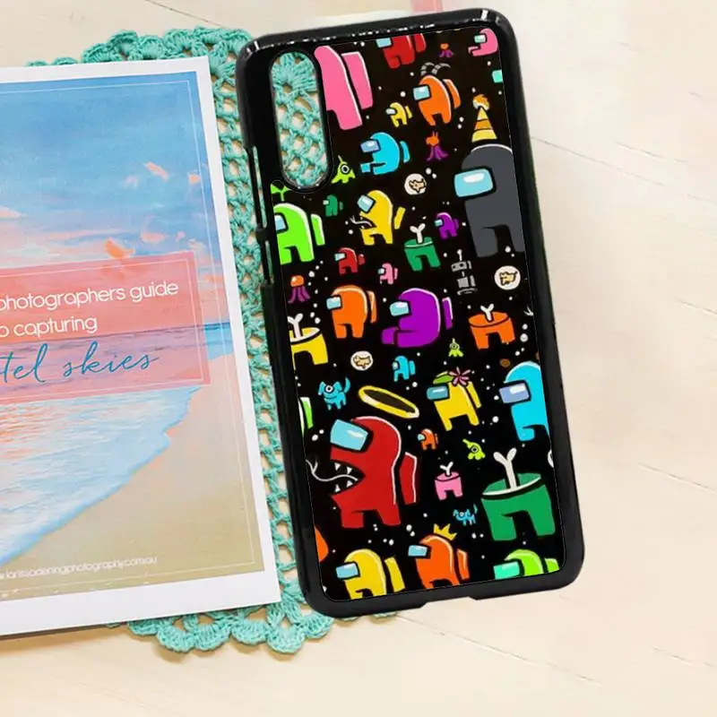 

Among us Phone Case TPU+PC For iPhone X XR XS 11 12 mini Pro MAX 7 8 Plus