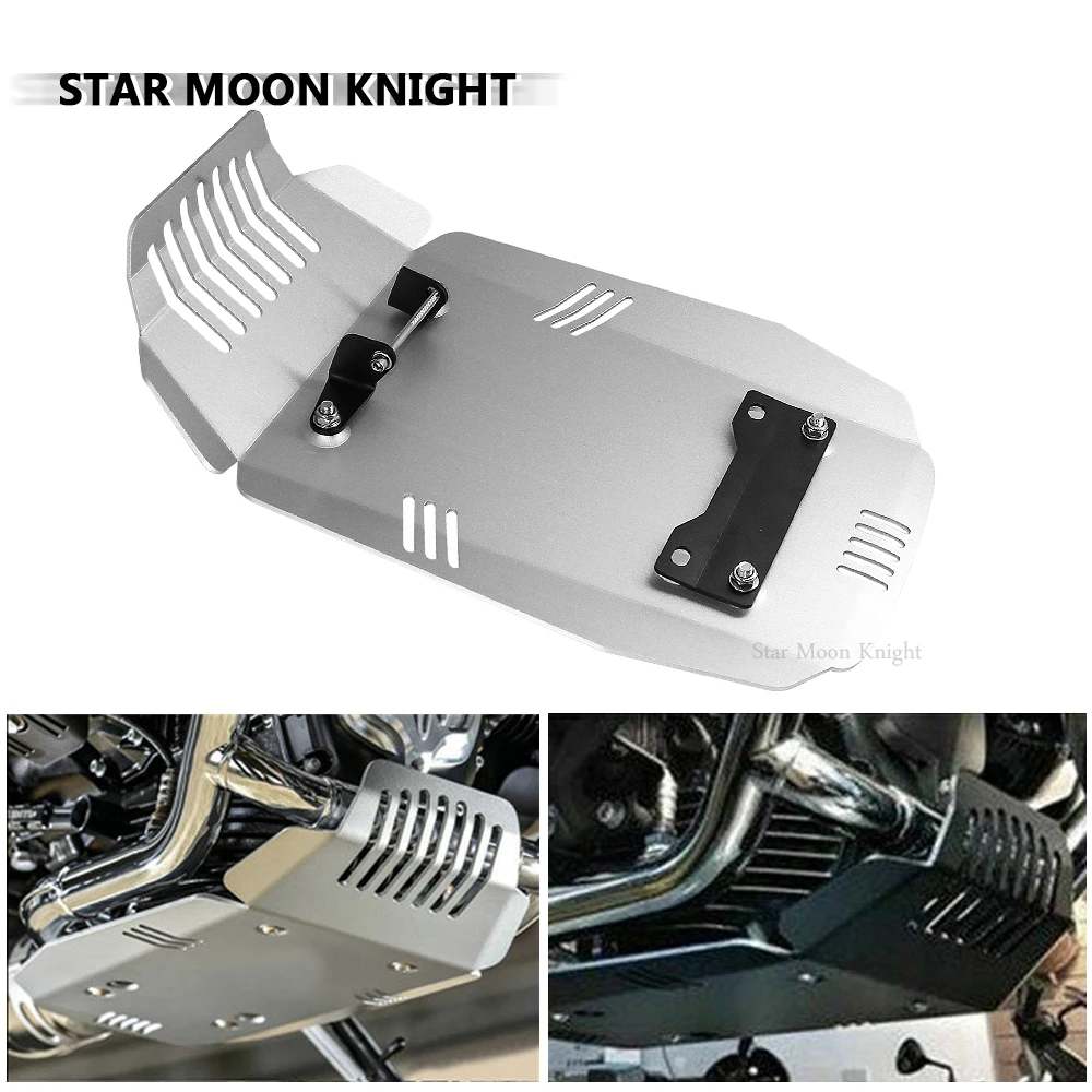 Lower Engine Base Chassis Guard Skid Plate Belly Pan Protector For BMW R Nine T NineT R9T Scrambler Pure Racer Urban 2013-2020