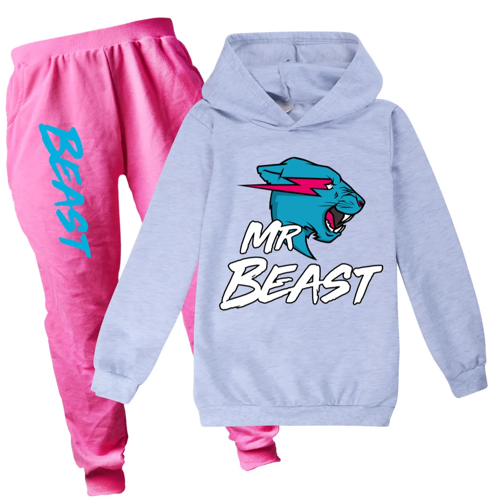 Cat 3D Print Hoodie Pants 2pcs Sets Spring Cartoon Kids Tracksuit Baby Clothing Sets Toddler Girl Outfits 2022 Boys Streetwear