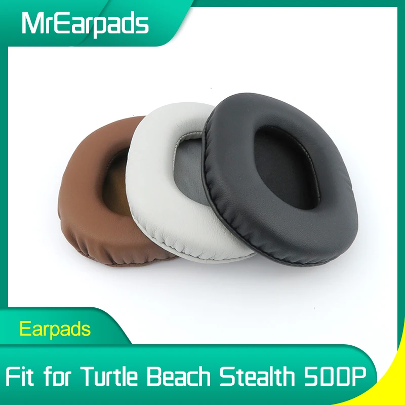 

MrEarpads Earpads For Turtle Beach Stealth 500P Headphone Headband Rpalcement Ear Pads Earcushions