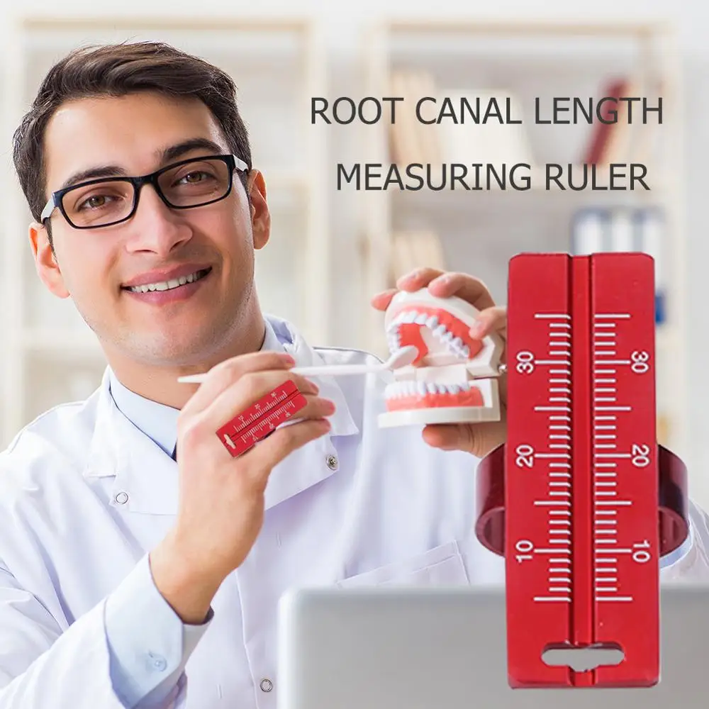 1 шт. металлическая линейка зубных колец для Endo измерительный инструмент