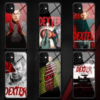 tv show dexter morgan phone case rubber for iphone 12 11 pro max xs 8 7 6 6s plus x 5s se 2020 xr 12mini case
